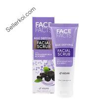 Face Facts Acai Berry Age Defying Facial Scrub 100ml